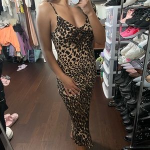 Leopard Maxi Dress